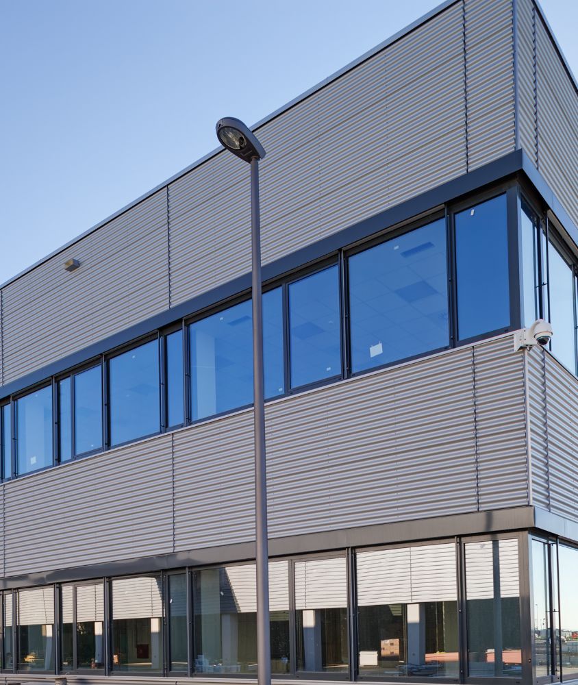 fachada de vidro em Taubaté