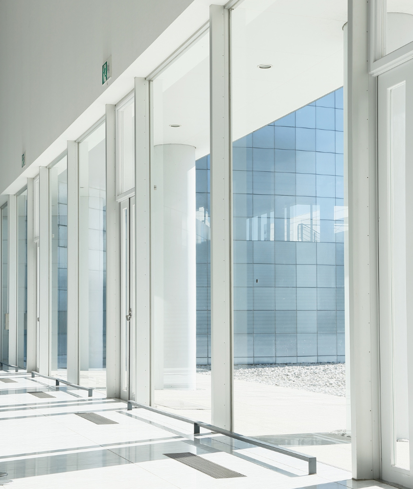 parede de vidro em Taubaté